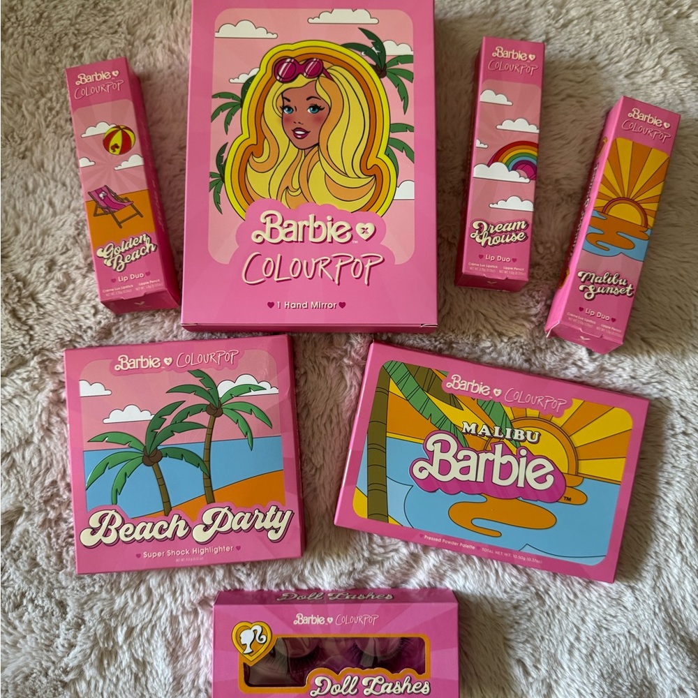 Colourpop Barbie Bath & Body Collection